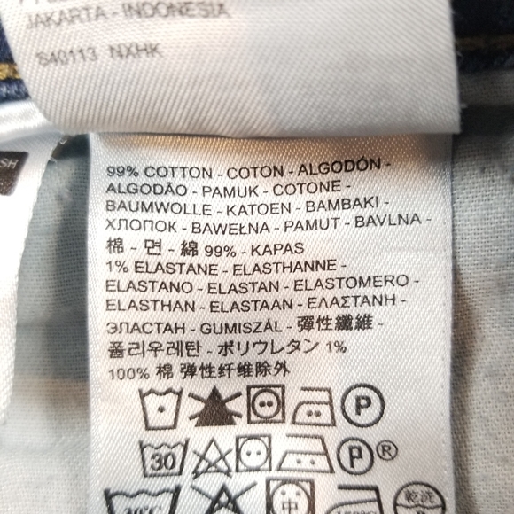 Levi's 505 Distressed Shorts Size 30 - Picture 2 of 8